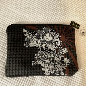 Disney reversible Laptop case black & multi color